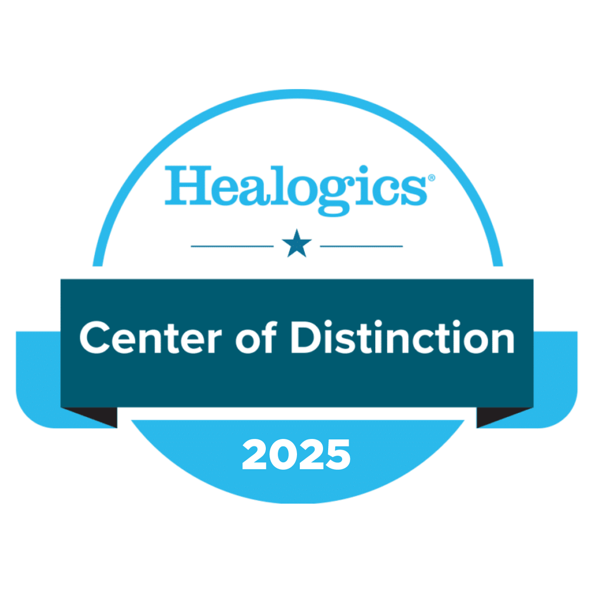 Healogics 2025 - Center of Distinction