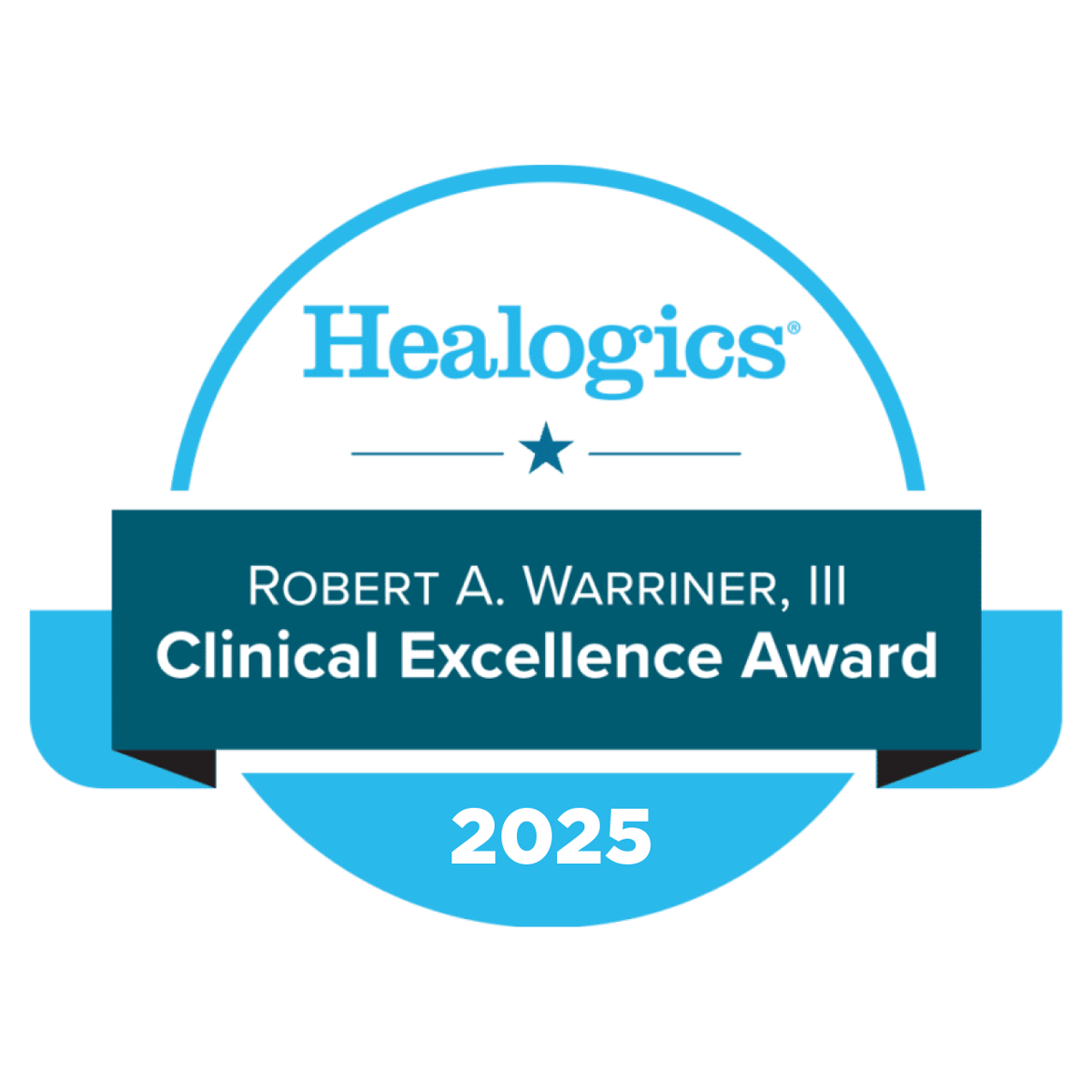 Healogics 2025 - Robert A. Warriner, III - Clinical Excellence Award