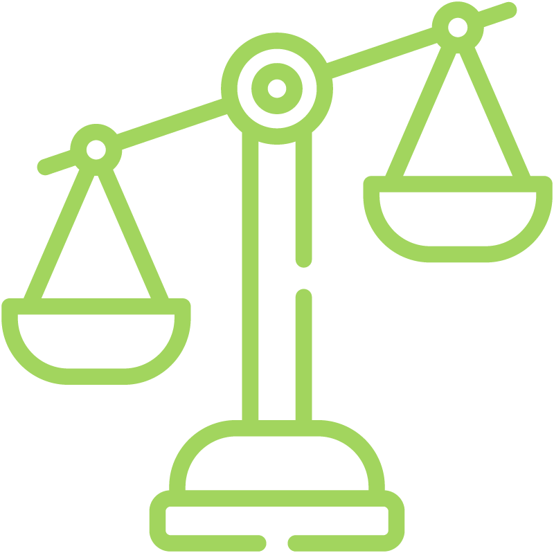green balance icon