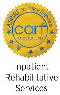 Aspire to Excellence, CARF Accredited Impatient Rehabilitative Services