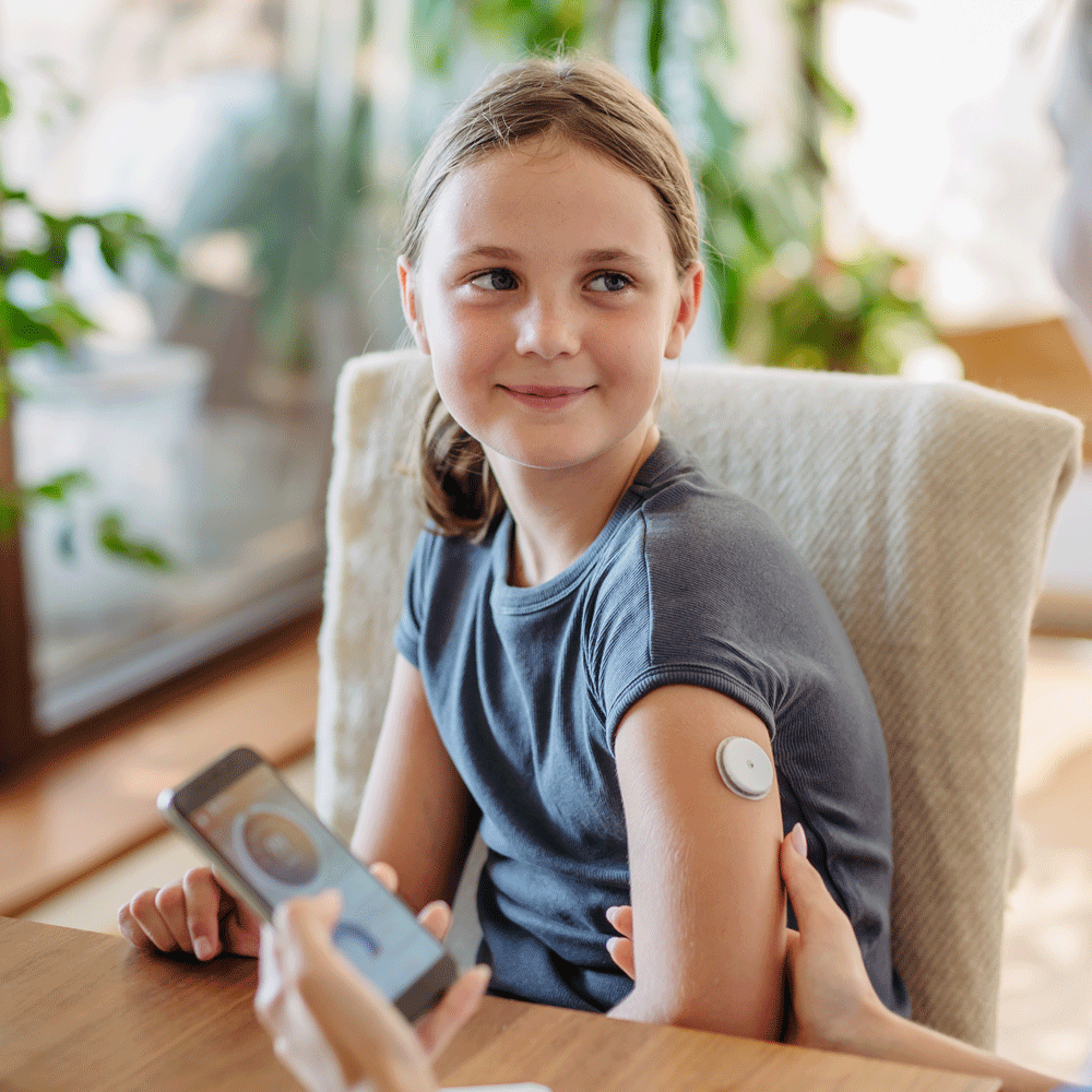 girl-with-diabetes-checking-blood-glucose-level Young woman stretching in bed after waking up