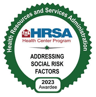 HRSA Health Center Program, Health Resources and Services Administration, Addressing Social Risk Factors 2023 Awardee