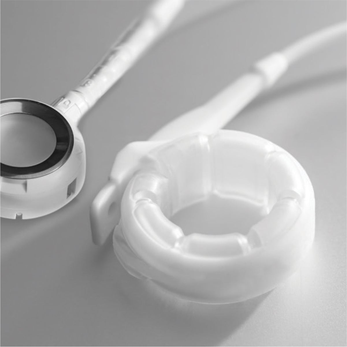 Closeup of The Lap-Band Adjustable Gastric Banding System