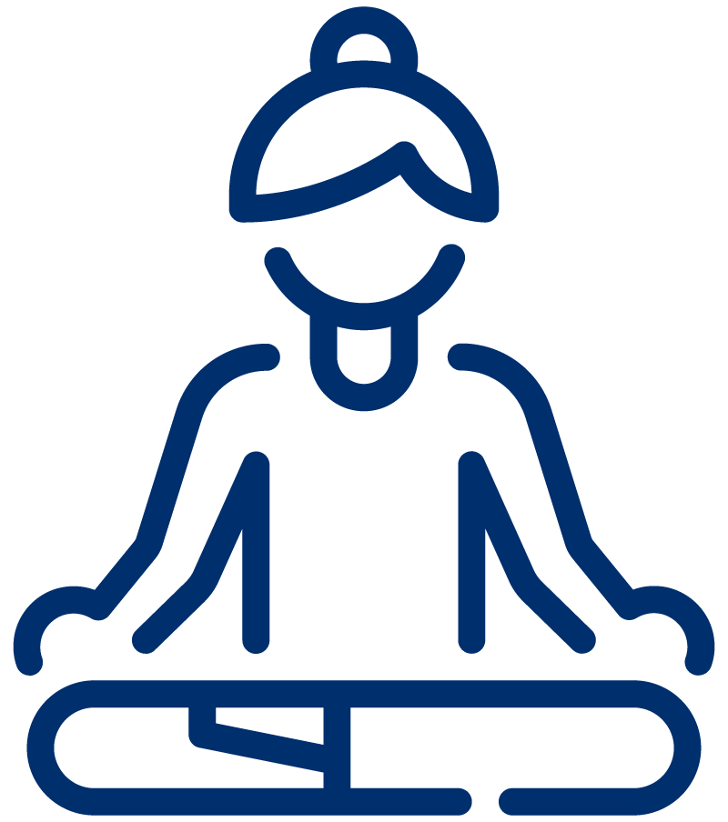 Yoga pose icon